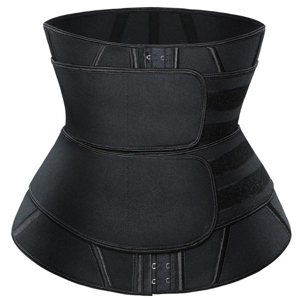 

women's shapers sauna sweat shapewear women waist trainer body shaper corset weight loss belly sheath slimming modeling strap reducing, Black;white