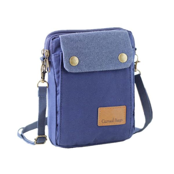 

evening bags 2021 girls canvas messenger bag women small mobile phone simple casual female shoulder