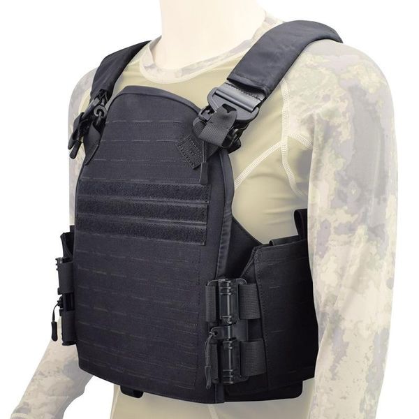 

hunting sets molle system tactical vest outdoor sports hiking battle shooting sniper laser cutting lightweight waistcoat, Camo
