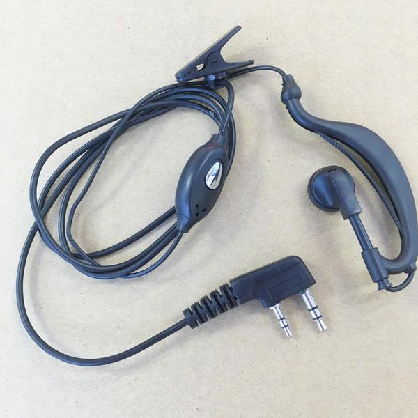 

k plug 2pins earpiece headphone for baofeng bf-uv5r,bf888s,quansheng tyt,puxing,weierwei walkie talki