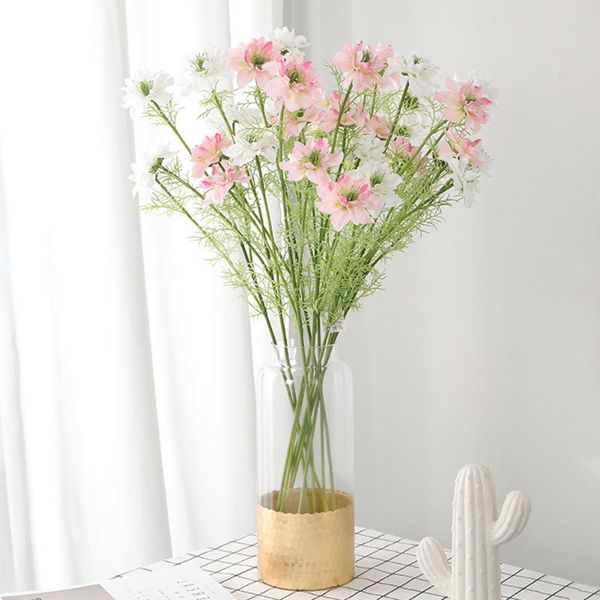 

decorative flowers & wreaths 70cm decoration flower persian chrysanthemums diy party vintage silk artificial home wedding