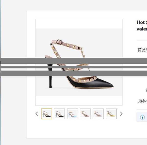 

designer pointed with studs high heels patent leather rivets sandals women shoes high heel shoes, Black