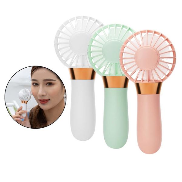 

electric fans mini hand held fan 3 speed personal 2-7 hours operated small pocket