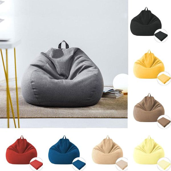 

chair covers practical living room dustproof cover bean bag lazy sofa furniture simplicity solid color home textiles products