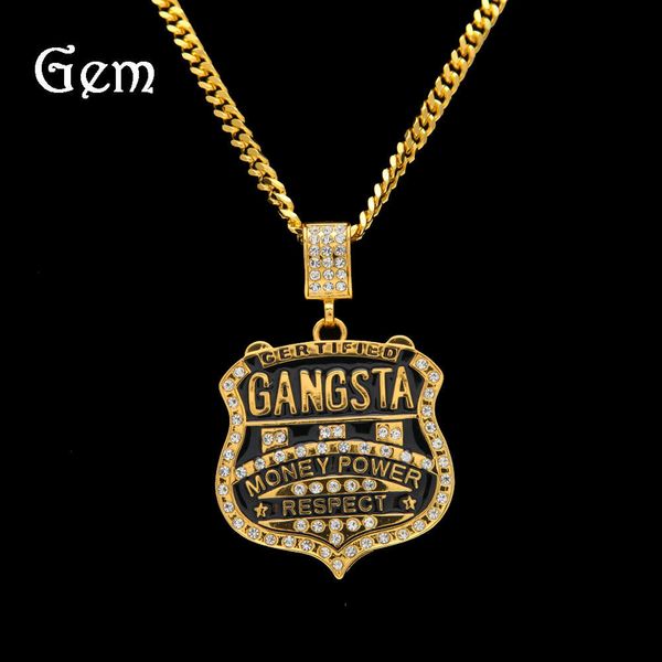 

selling hip hop gangsta diamond emblazoned pendant, Silver