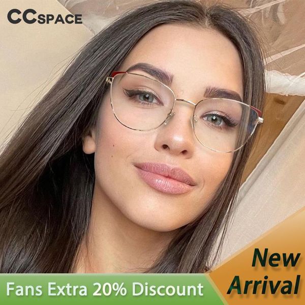 

sunglasses 53163 cat eye blue light blocking metal ladies eyewear decorative fashionable filter women's computer eyeglasses, White;black