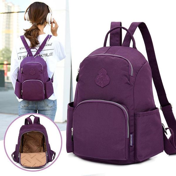 

backpack woman waterproof leisure anti-theft school bags for teenage girls single shoulder large capacity mommy travel bag