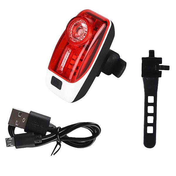 

bike lights bicycle light tail usb rechargeable waterproof riding creative safety warning