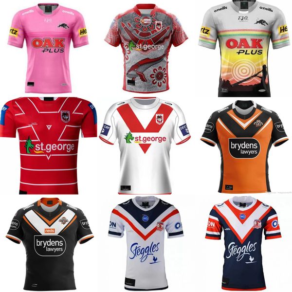 

sydney roosters rugby jerseys 2021 penrith panthers indigenous jersey st.george illawarra dragons polo shirt a the wests tigers shirts s-3xl, Black;gray