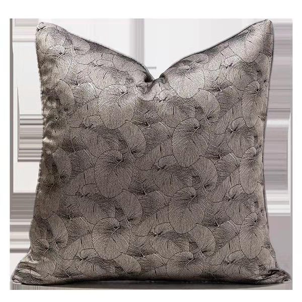

cushion/decorative pillow grey modern light luxury cushion cover high-grade jacquard pillowcase home decor covers decorative