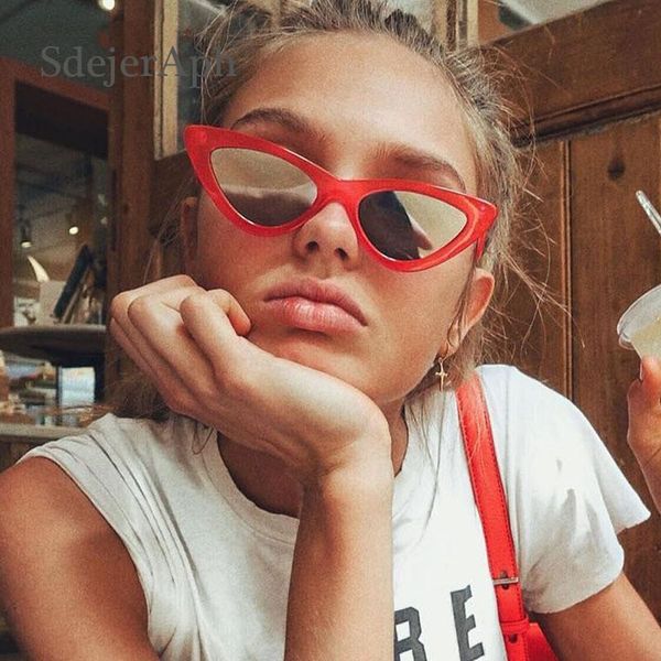 

sunglasses vintage red cat eye women shades fashion ladies cateye color lens sun glasses eyewear, White;black