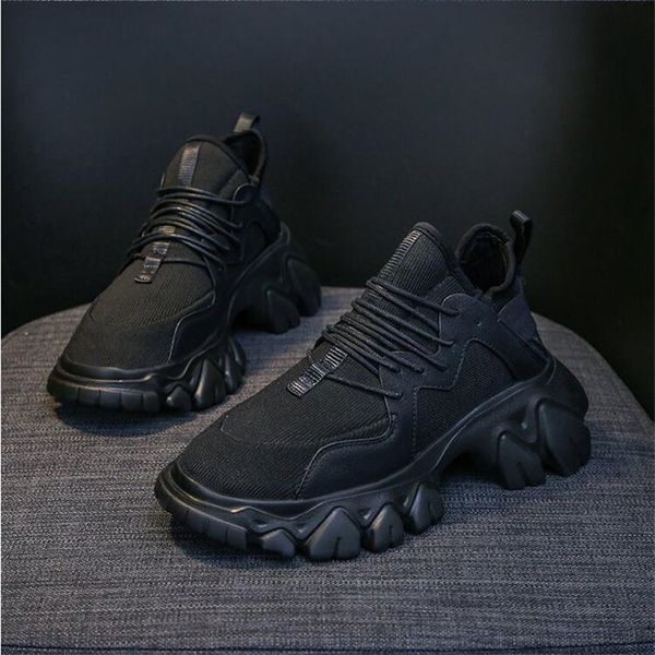 

2020 autumn women platform sneakers wedges thick sole height canval shoes ladies loafers rubber shoes tenis feminino