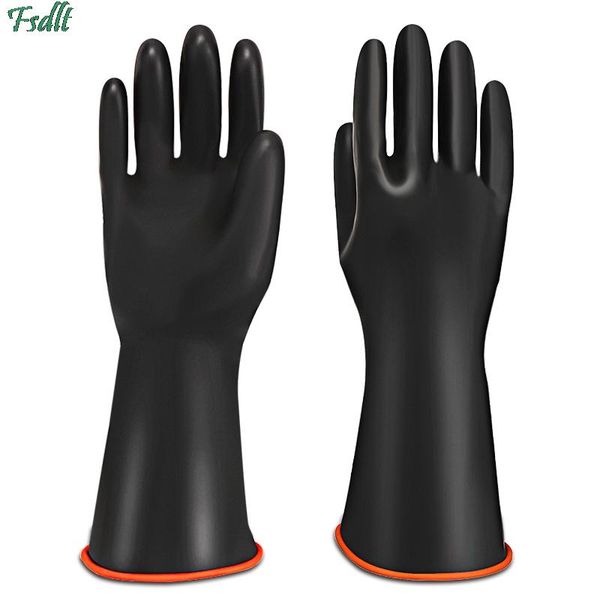 

disposable gloves 6pcs work safety rubber heavy duty resistant acid oil latex for home kitchen accessories