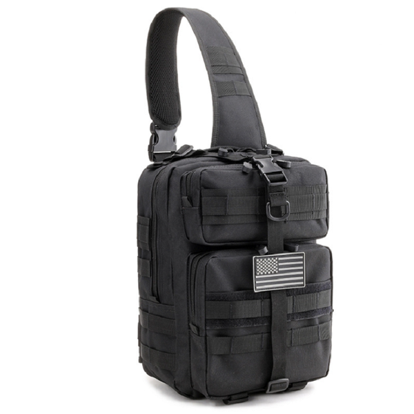 

outdoor bags leisure camouflage oxford material chest bag sports multifunctional field riding tactical