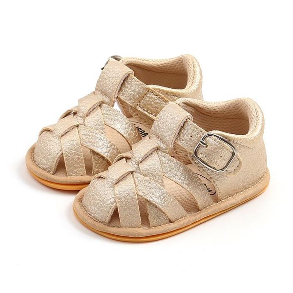 

toddler baby boys girls sandals soft non-slip rubber sole summer flat walking shoes newborn baby shoes sandals first walkers hot