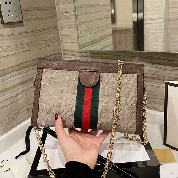 

cowhide chain bag leather crossbody bag single counter quality folder bag ladies retro flavor flap purse ing