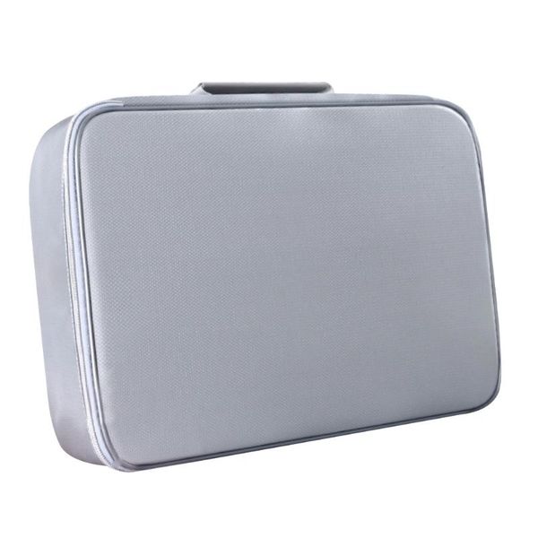

storage bags 1 pc multi-purpose box waterproof and fireproof organizer for documents (silver)