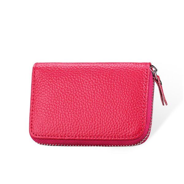 

trassory business genuine leather card wallet zipper purse credit card holder for women with 11 ca jlldxp