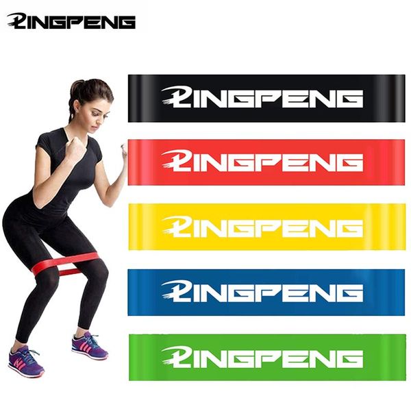 

resistance bands lingpeng yoga rubber 5 level fitness elastic crossfit exercise training at home workout equipment