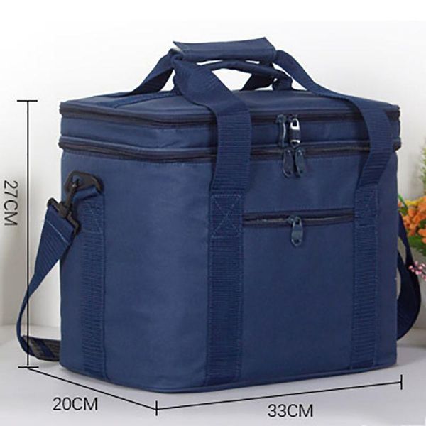 

outdoor bags lunch bag double waterproof aluminum insulated bucket picnic tote