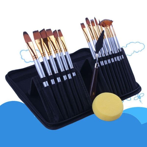 

gift sets h4ga artist paint brush set - 15 sizes brushes for acrylic watercolor oil gouache perfect artists, adults