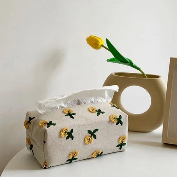 

tissue boxes & napkins mlgb small flower box light luxury carton living room dining decoration napkin cover lovely cloth