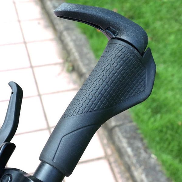 

bike handlebars &components 2 pieces handlebar covers soft tpr bicycle grips mountain absorption horn hand rests for cycling