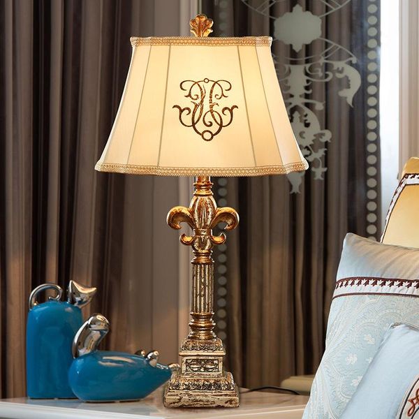 

72cm resin table lamp desk lights home decor table lights bulb lamp modern home decoration lamps bedroom led lampbedside