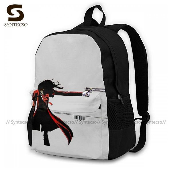 

hellsing backpacks tourist breathable fashion backpack polyester primary school bags