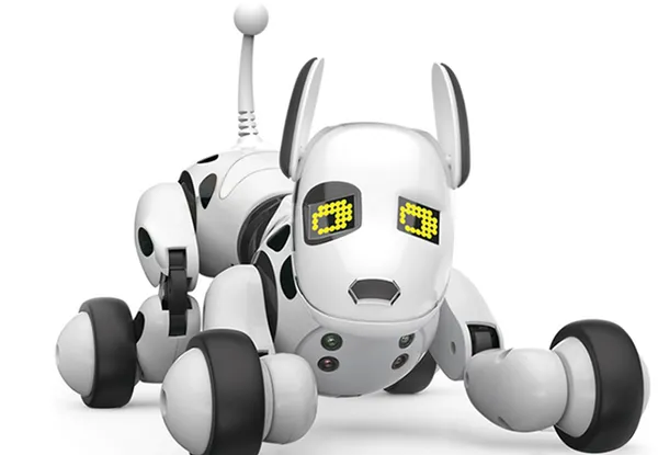 Controle de cão de robô inteligente Crianças brinquedo inteligente Falando Robot Dog Brinquedo Eletrônico Pet Aniversário Presente Para Crianças