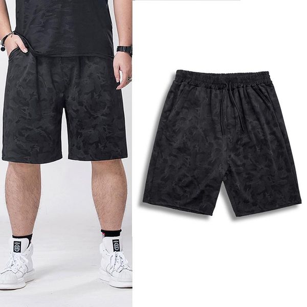 

men's shorts five-point beach pants loose casual summer thin section tide brand trend, White;black