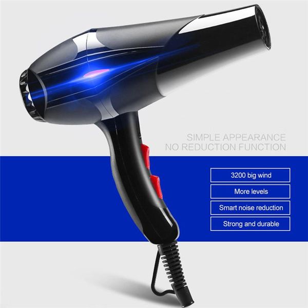 

electric hair brushes professional 3000w powerful dryer fast styling blow and cold adjustment air nozzle for barber salon tools