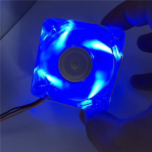 

fans & coolings akasa 60mm ball bearing led cooling fan 6cm 60*60*20mm dc12v 2.5w computer case with 3pin