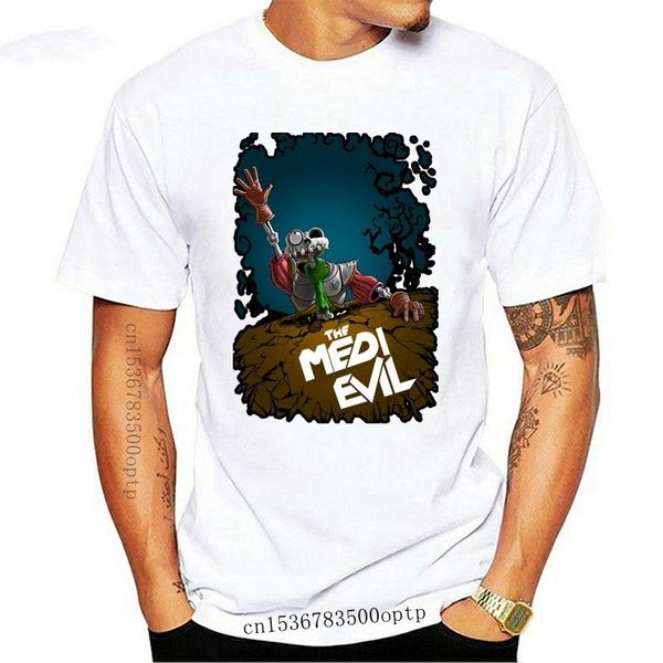 

men's t-shirts printed men t shirt cotton tshirt the medievil o-neck short-sleeve women t-shirt, White;black