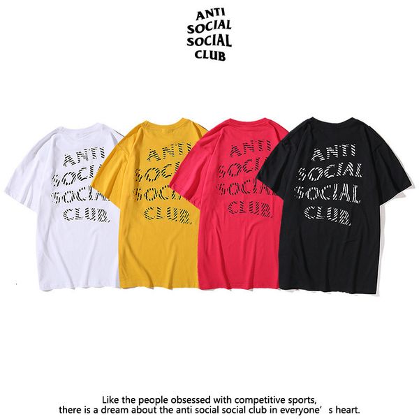 

new assc vertigo letters print round neck pullover short sleeve t-shirt for spring / summer 2020, Blue