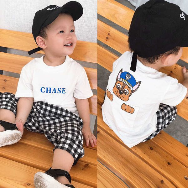 

girl boy summer half baby t-shirt man short sleeve, Black;white