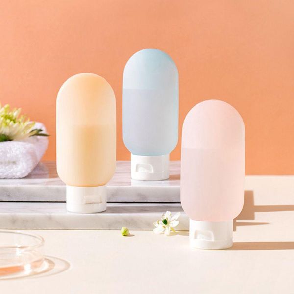 

travel size bottle for lotion 1.5oz refillable travel size bottle for cream shampoo lotion soap (3 pack)