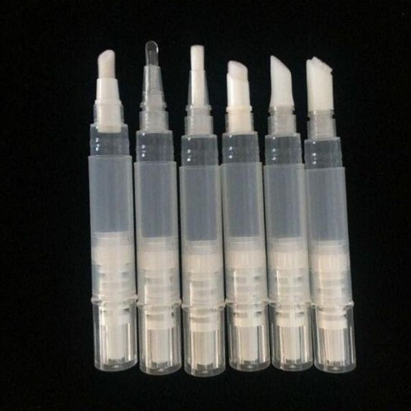 Garrafas de armazenamento frascos de 1pc 5ml caneta de torção recarregável com garrafa de mamadeira vazia de unel de unha de tinta de tinta de tinta oleas