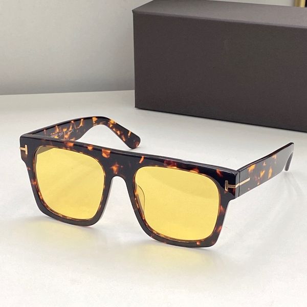 

brand sunglasses for men and women occhiali da sole acetate square frame gradual lens for uv400 with original case cloth 0711 model, White;black