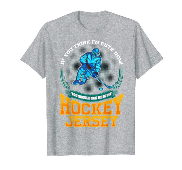 

hockey jersey quote t-shirt, White;black