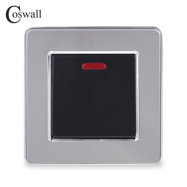 

smart home control coswall 20a luxury switch with neon indicator high power kitchen water heater on / off wall air condition
