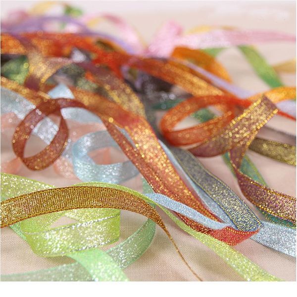 

6mm(1/4\") width 25yard/22meter/roll polyester onion ribbon chrismas wedding decoration wrap box package ribbons diy acc jllblt, Pink;blue