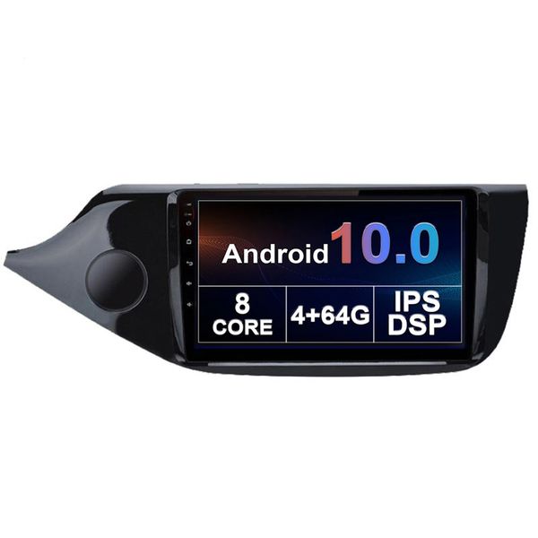 Автомобильный DVD GPS-плеер для Kia Ceed 2013-2015 Поддержка 4G LTE встроенный Carplay DSP Android 10.0 IPS 2.5D