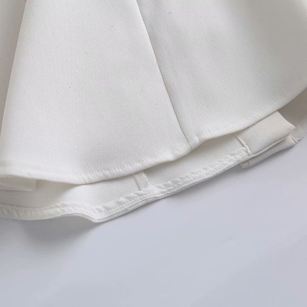 

2021 new women white ruffle blouse chiffon solid blouses ol blusas 8hn9