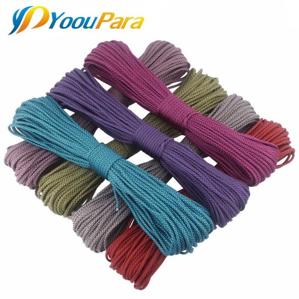 

outdoor gadgets yooupara 252 colors paracord 550 rope cuerda escalada mil spec 7strand paracorde campling survival kit 100ft