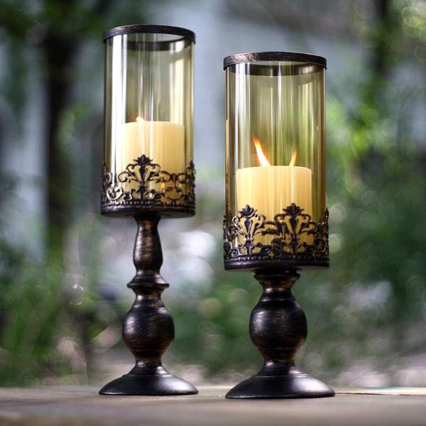 

candle holders moroccan wedding holder home garden crystals vintage chandelier bougeoir decor ba60zt