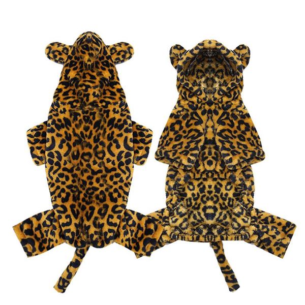 

cat costumes leopard dog clothes soft coral fleece puppy hoodie zebra coat kawaii kitten cosplay costume keep your lovely pets warm