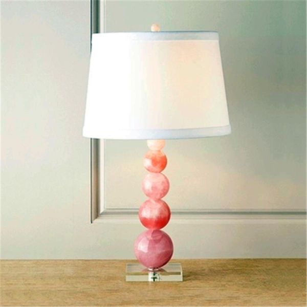 

modernled pink crystal table lamp bedroom bedside decorative lighting table lights l living room indoor reading lamps avize