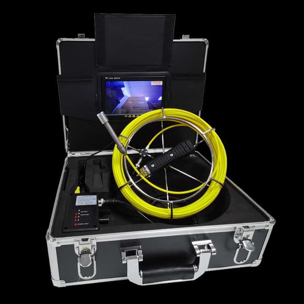 

cameras 17mm industrial 720p hd 7inch lcd screen drain sewer duct inspection cctv ip68 snake with 6 leds