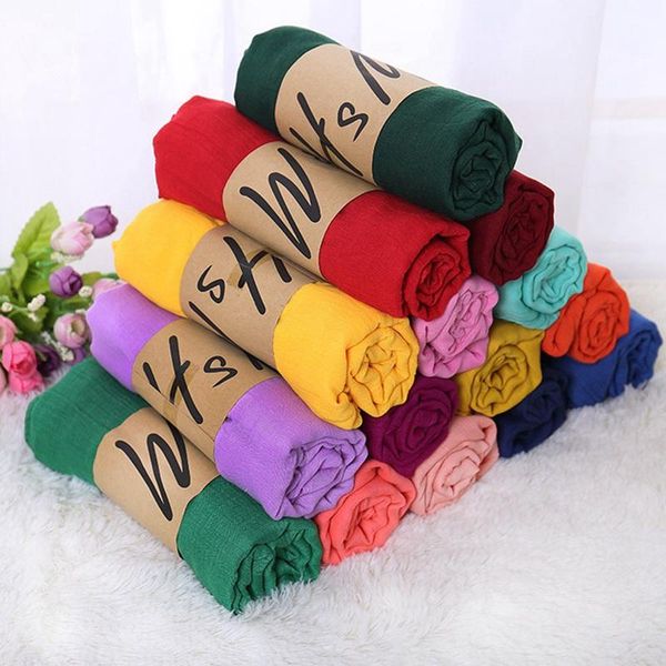 

women scarf cotton hijab scarf lady shawls and wraps head scarves neck bandana men solid color scarves, Blue;gray